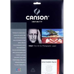 CANSON DISCOVERY PACK 8.5X11" (14 SHEETS)