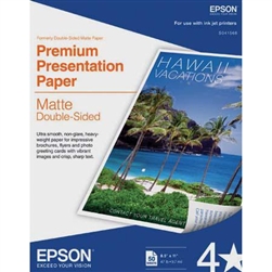 EPSON DOUBLE SIDED MATTE 8.5X11" (50 SHEETS)