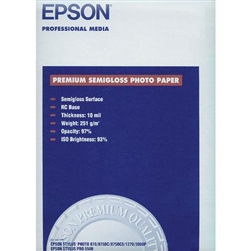 EPSON PREMIUM SEMIGLOSS 8.5X11" (20 SHEETS)