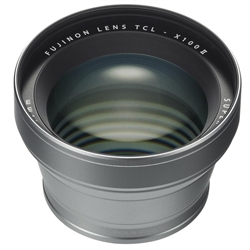 FUJIFILM TCL-X100 II Telephoto Conversion Lens (Silver)