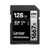 Lexar Professional 128GB 1667x SDXC UHS-II Card SILVER Series