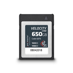 Promaster Velocity Cine 650GB CFexpress B Memory Card