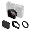 Nisi X100 Series NC UV Filter with 49mm Filter Adaptor, Metal Lens Hood and Lens Cap for Fujifilm (Black)