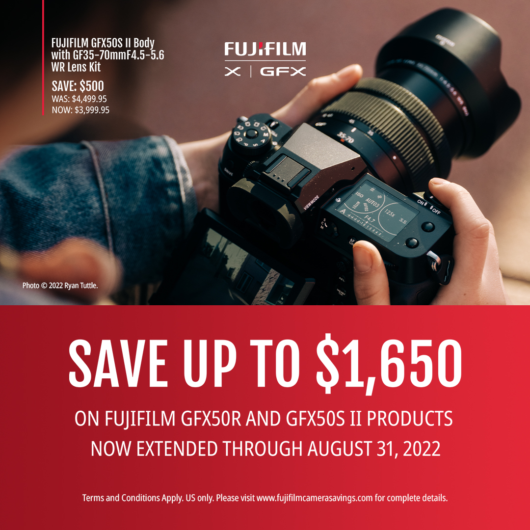 Fujifilm GFX Rebates