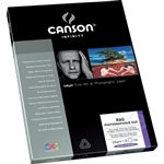 CANSON INFINITY RAG PHOTOGRAPHIQUE DUO PAPER 8.5X11" (25 SHEETS)