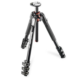 MANFROTTO 190 ALUMINUM 4-SECTION TRIPOD