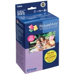 EPSON PICTUREMATE 200 GLOSSY PRINT PACK, INK AND PAPER (4X6")