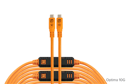 Tethertools Optima 10G USB-C 31' Orange