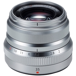 Fujifilm XF 35mm F2 R WC Silver