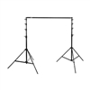 Photek Background Support System Including Stands, 12â€² 4-Section Crossbar, Bag