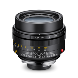 Leica Noctilux-M 35mm f/1.2 ASPH. Black Anodized Lens