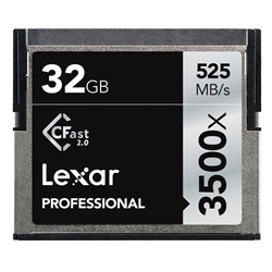 Lexar 32GB Professional 3500x CFast 2.0 Memory Card