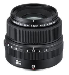 Fujifilm GF 63mm F/2.8 R WR Lens