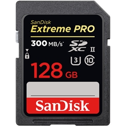 SanDisk 128GB Extreme PRO UHS-II SDXC Memory Card