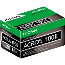 Fujifilm Neopan 100 Acros II B&W Negative Film (35mm-36)