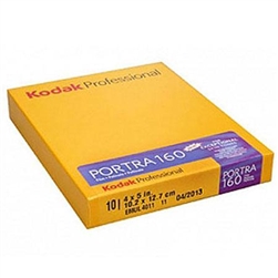 KODAK PORTRA 160 4X5 (10 SHEETS)