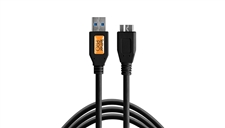 TETHER TOOLS TETHERPRO 15FT USB 3.0 MALE TO MICRO CABLE (BLACK)