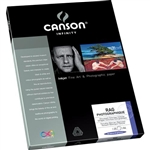 CANSON INFINITY RAG PHOTOGRAPHIQUE 310GSM 11X17" (25 SHEETS)