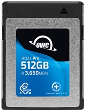 OWC Atlas Pro 512GB CFexpress 4.0 Type B Memory Card