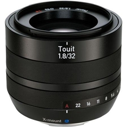 ZEISS 32MM F/1.8 TOUIT LENS FOR FUJIFILM X MOUNT