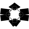 LOWEL 4-WAY BARNDOOR FOR PRO AND ILIGHT