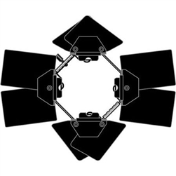 LOWEL 4-WAY BARNDOOR FOR PRO AND ILIGHT