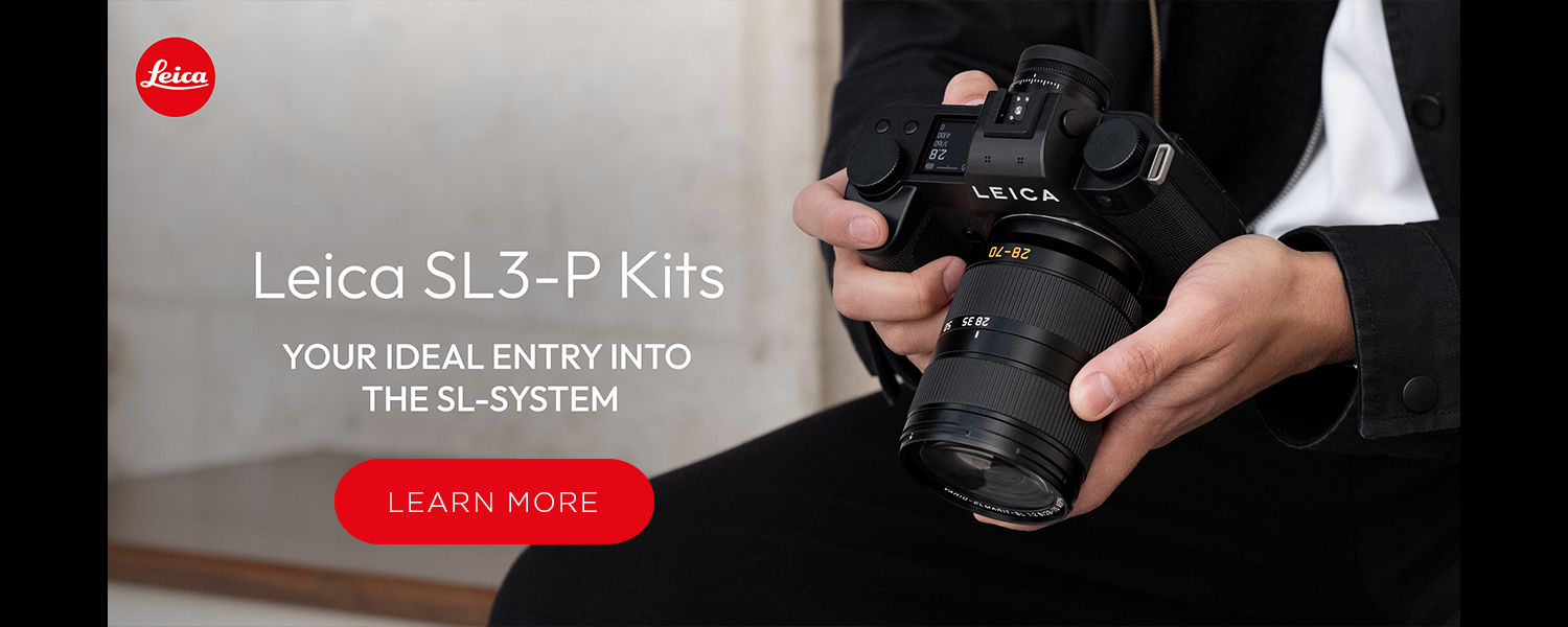 Leica SL3-P Kits. Your ideal entry into the SL-System. Learn More.